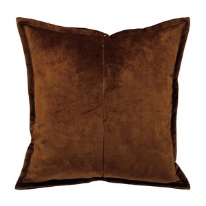 Sierkussen GRACE Cognac - 60 x 60 cm - afbeelding 2