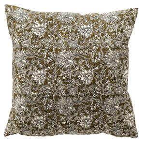 Sierkussen Joelle - 45x45cm Mosgroen - afbeelding 1