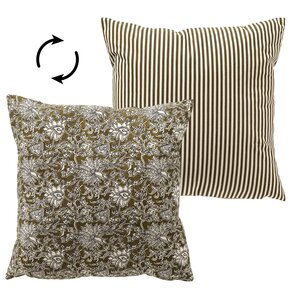 Sierkussen Joelle - 45x45cm Mosgroen - afbeelding 3