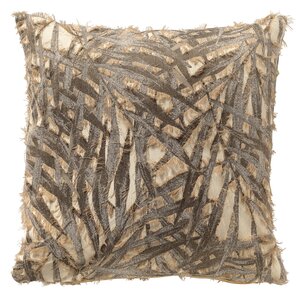 Sierkussen Nim - 45x45cm Warm Grijs - afbeelding 1