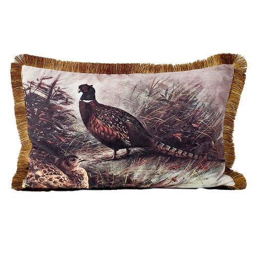 Sierkussen Printed Pheasant - 40 x 60 cm