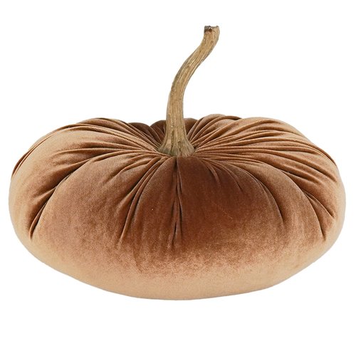 Sierkussen Pumpkin Peach - H 22,5 x D 28 cm