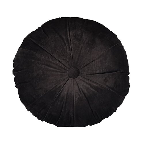 Sierkussen Rond Graphite - D 40 cm