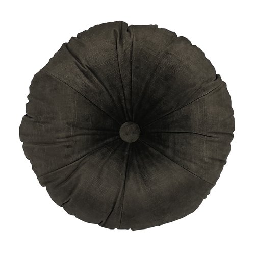 Sierkussen Rond Pine Green - D 40 cm