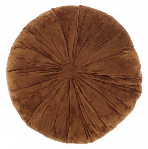 Sierkussen Tatum Leather Brown - 40 x 40 cm