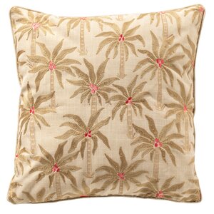Sierkussen Zenna - 45x45cm Amandelbeige - afbeelding 1