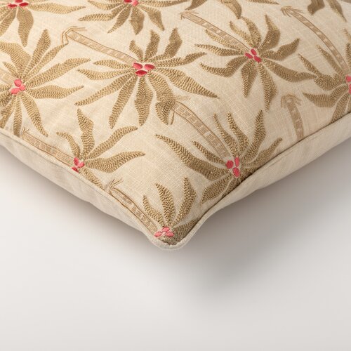 Sierkussen Zenna - 45x45cm Amandelbeige - afbeelding 3