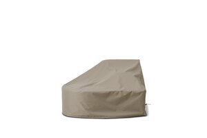 Siësta beschermhoes voor 1-zits chaise bank links beige