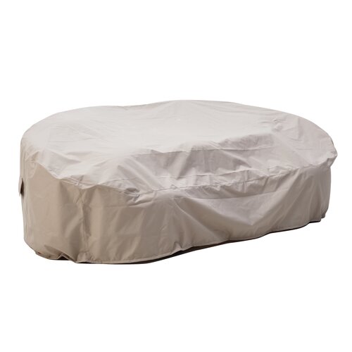 Siësta beschermhoes voor 2-zits loungebank beige