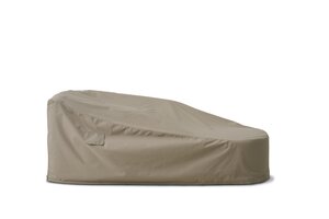 Siësta beschermhoes voor daybed arm rechts beige