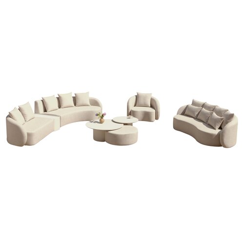 Royal Seasons Siësta 9-zits loungeset - afbeelding 1