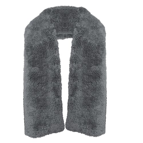 Sjaal Wanda 30x190cm dark grey