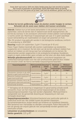 Pokon Slakkenkorrels 225gr - afbeelding 2