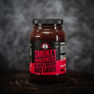 Smokey Goodness Black Cherry BBQ Sauce 500ml - afbeelding 1