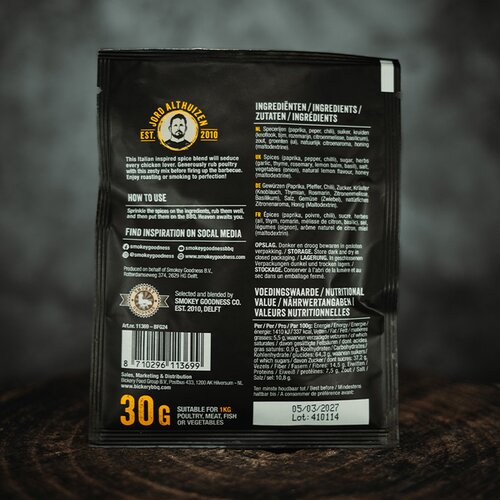 Smokey Goodness Cheeky Chicken Rub 30g - afbeelding 2