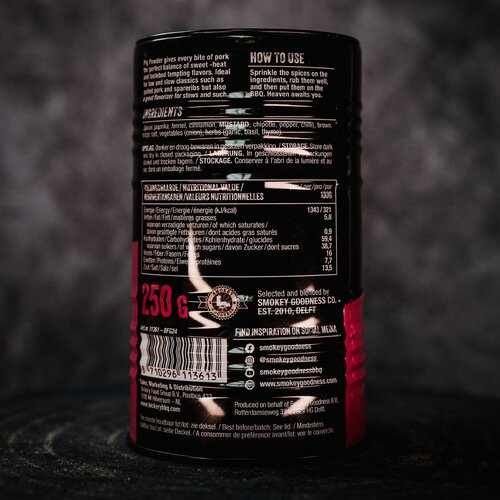Smokey Goodness PIG Powder BBQ Rub 250g - afbeelding 2