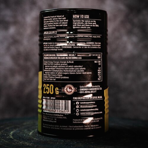 Smokey Goodness Tropical Thunder Rub 250g - afbeelding 2