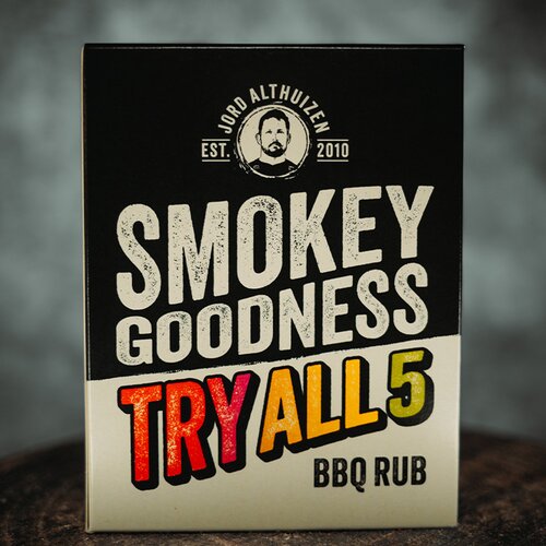 Smokey Goodness Try All 5 Rubs Box 150g - afbeelding 1