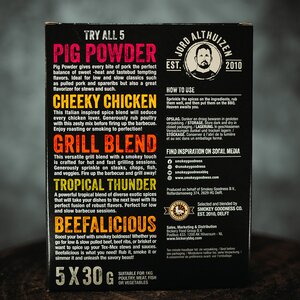 Smokey Goodness Try All 5 Rubs Box 150g - afbeelding 2