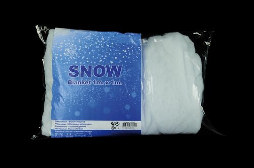 Sneeuwdeken polyester 100x100cm
