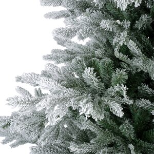 Snowy Grandis Fir hinged tree 1564 tips H 180 x dia 132cm  - afbeelding 2