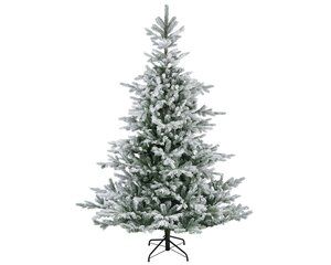 Snowy Grandis Fir hinged tree 2935 tips H 240 x dia 162cm  - afbeelding 1
