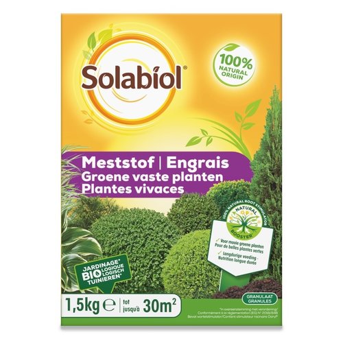 Solabiol Meststof groene vaste planten 1.5 kg
