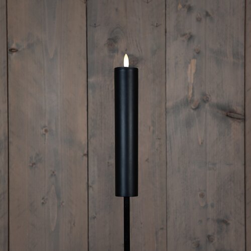 Solar fakkel 21x4x76 zwart