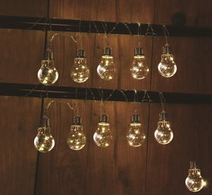 Solar Garden Solar partylight 10L transparant 3,8 m - 2 m lead - afbeelding 3