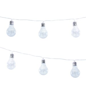 Solar Garden Solar partylight 10L transparant 3,8 m - 2 m lead - afbeelding 1