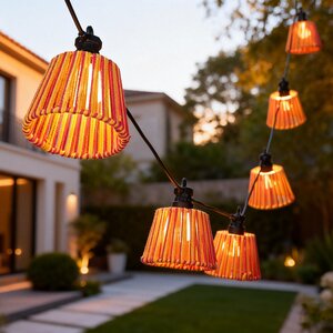 Solar Garden Solar + USB partylight 8L multicolor - D10xH8,5cm - afbeelding 5