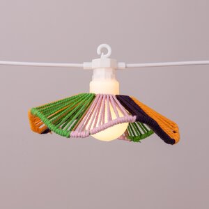 Solar Garden Solar + USB partylight 8L tropical - D15xH5cm - afbeelding 4