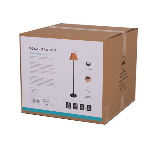 Solar Garden Solar + USB vloerlamp multicolor - D30xH145cm - afbeelding 5