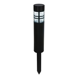 Solar steker D 6 x H 40 cm plastic zwart - afbeelding 1