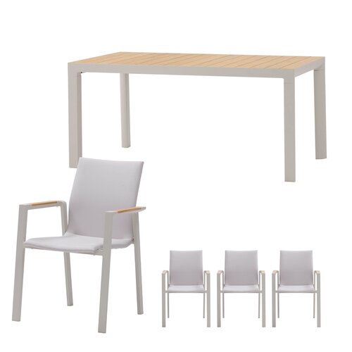 Royal Seasons Solare 4-zits tuinset - afbeelding 1