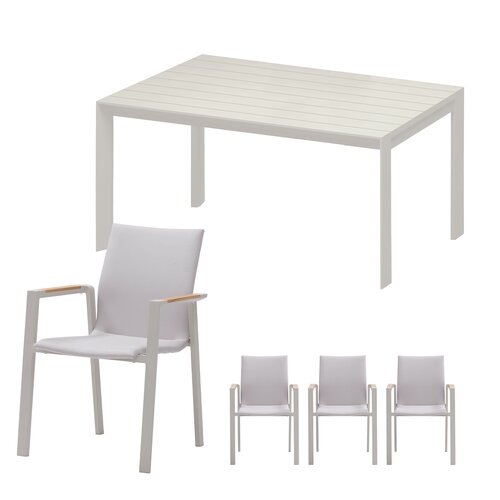 Royal Seasons Solare 4-zits tuinset - afbeelding 1