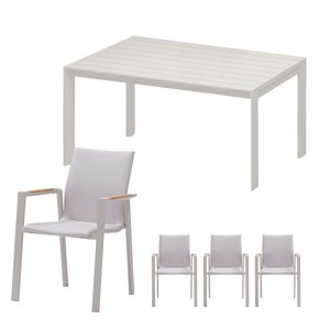 Royal Seasons Solare 4-zits tuinset - afbeelding 1