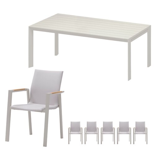 Royal Seasons Solare 6-zits tuinset - afbeelding 1