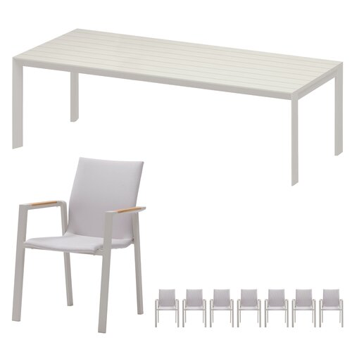 Royal Seasons Solare 8-zits tuinset - afbeelding 1