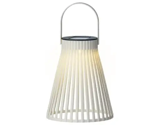 Solarverlichting wit Solar lantaarn steady - D 14,5 x H 18,5 cm
