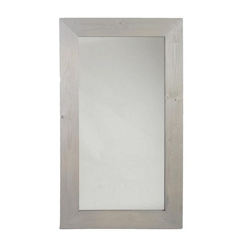 Spiegel hout rechth. white wash M