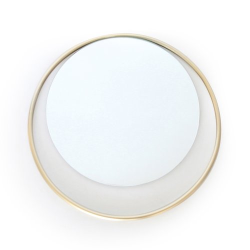 Spiegel met gouden frame D37