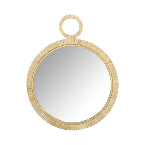Spiegel round 40,5 x 2 x 51 cm natural