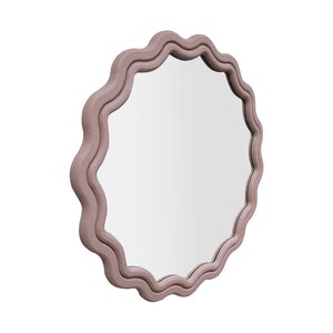 Spiegel Wavy D 80 cm soft pink