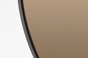Spiegels ESPEJO Bruin Glas - ø 96 cm - afbeelding 2