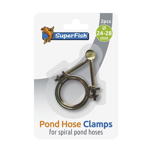 Spiraalslangklem – 24–28 mm (set van 2)