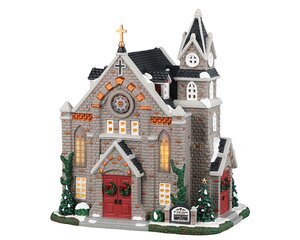 Lemax St. Luke’s Church inclusief adaptor