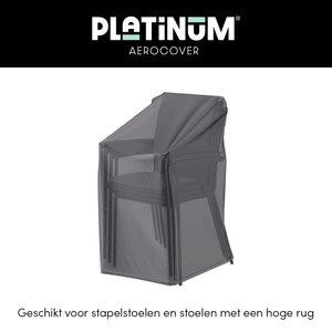 Stackable-/ Gassystem chair cover 67x67xH80/110 - afbeelding 2