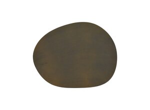 Staptegel metaal 35 x 40 cm roestkleur