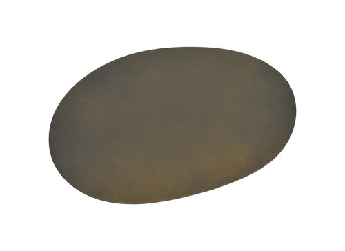 Staptegel metaal 50 x 33,5 cm roestkleur